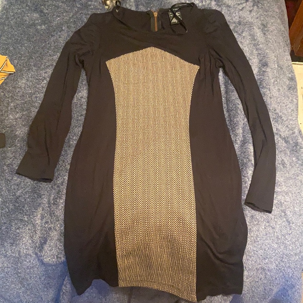 Black cocktail dress